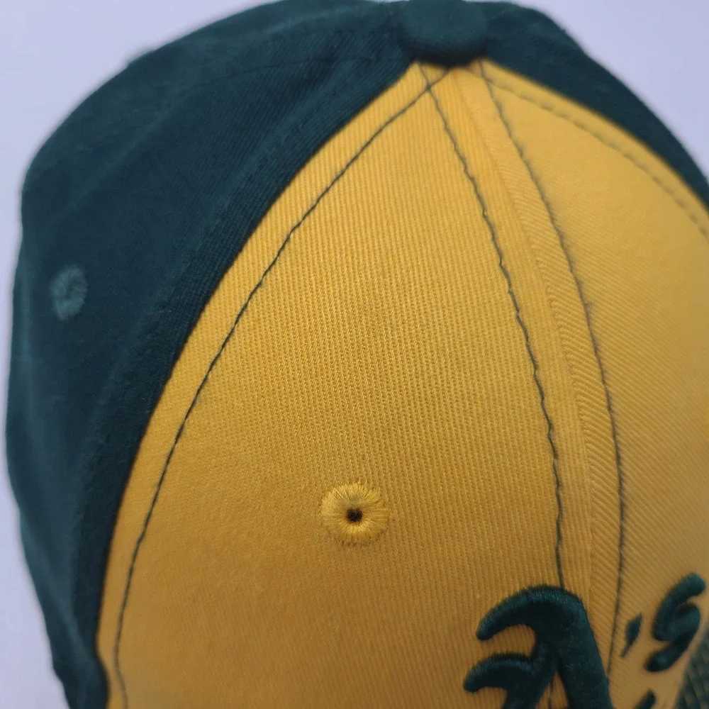 Child Oakland Athletics Hat Snapback 9Forty New Era Green Yellow MLB A's Boys